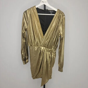 REVAMPED Gold  Dress